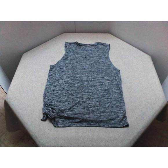 Jillian Michaels Women's IMPACT Tie Bottom Comfort Pullover Gray Shirt (Size XL) - Picture 5 of 16
